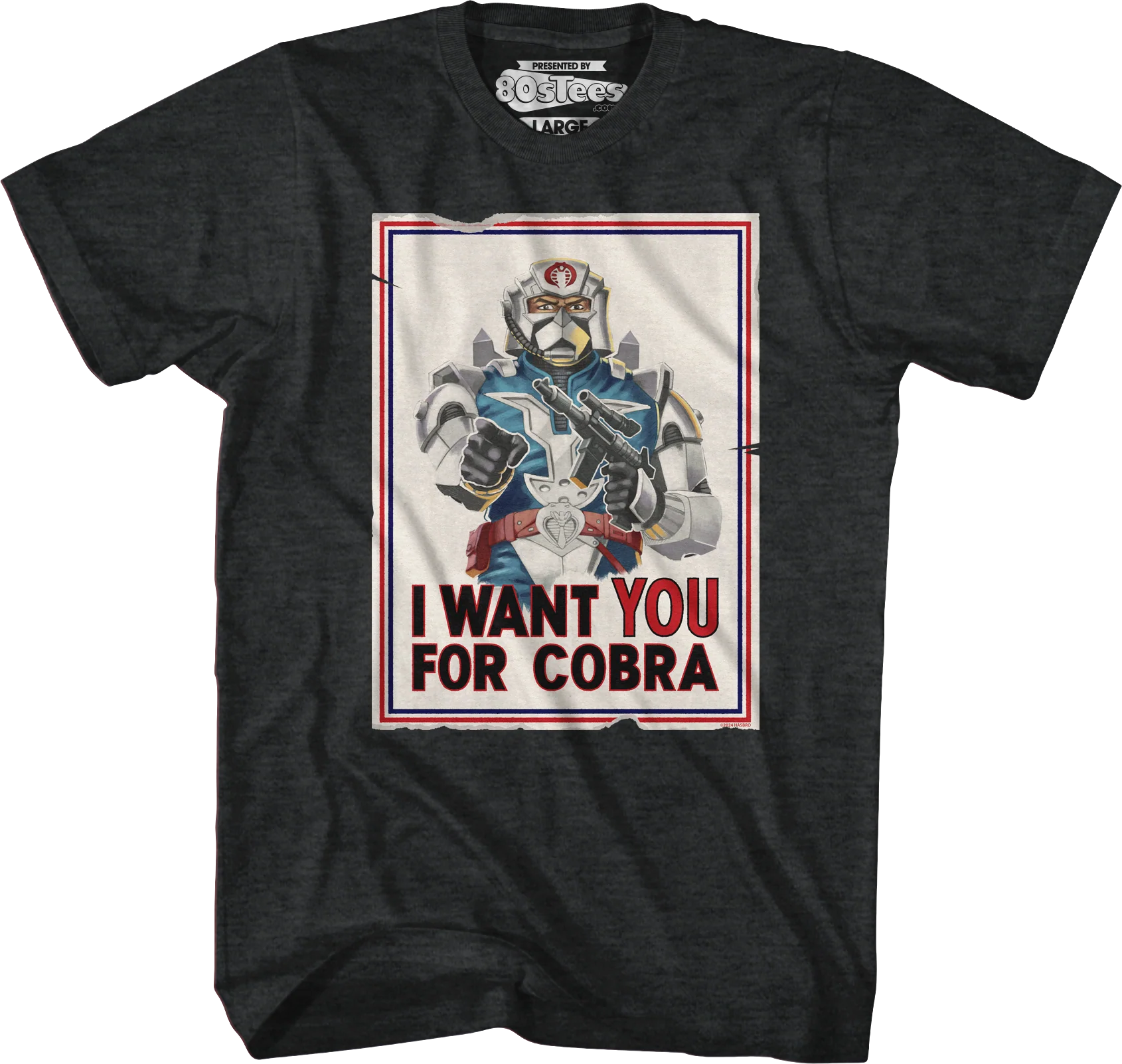 I Want You For Cobra Poster GI Joe T-Shirt