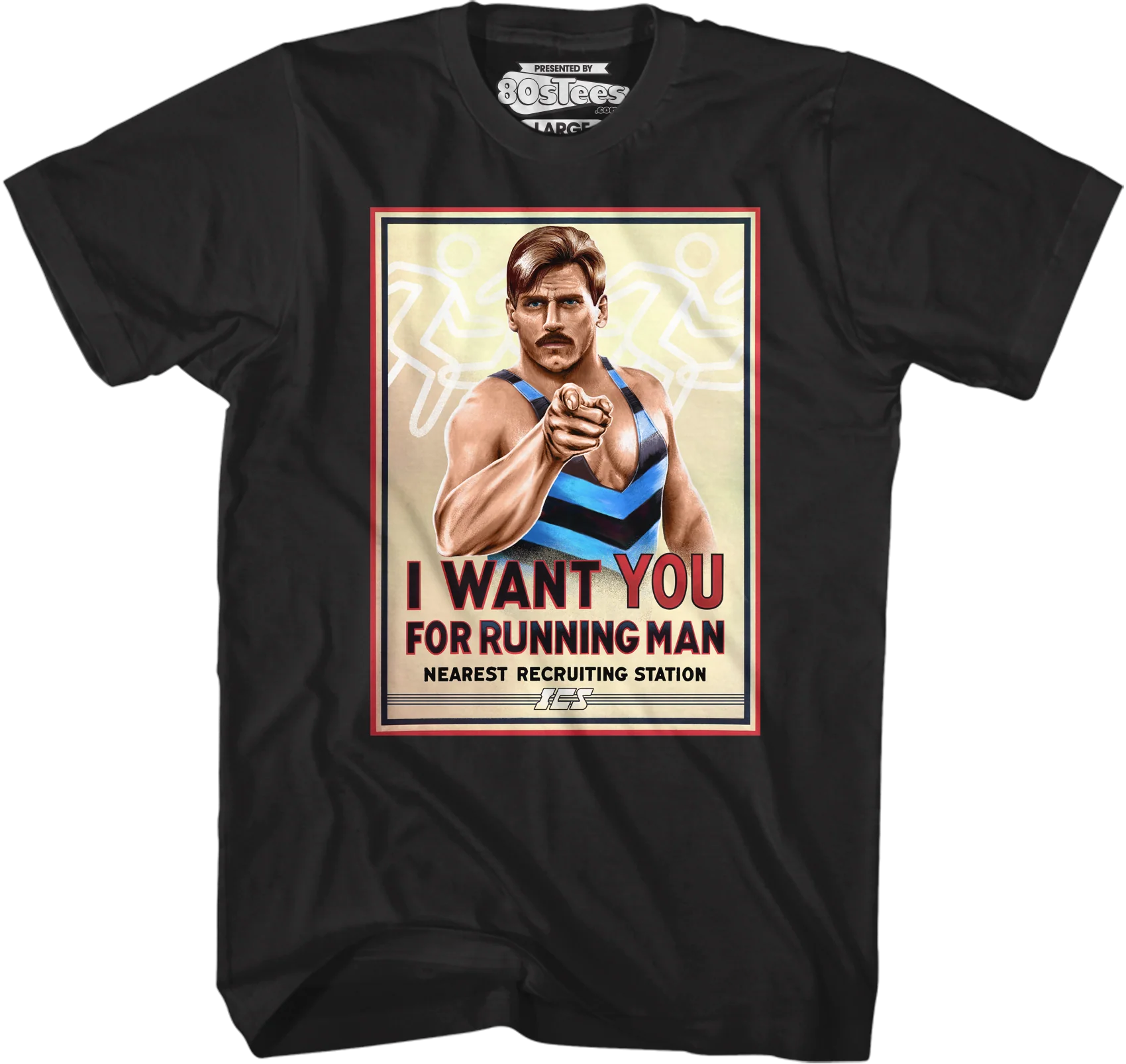 I Want You Running Man T-Shirt