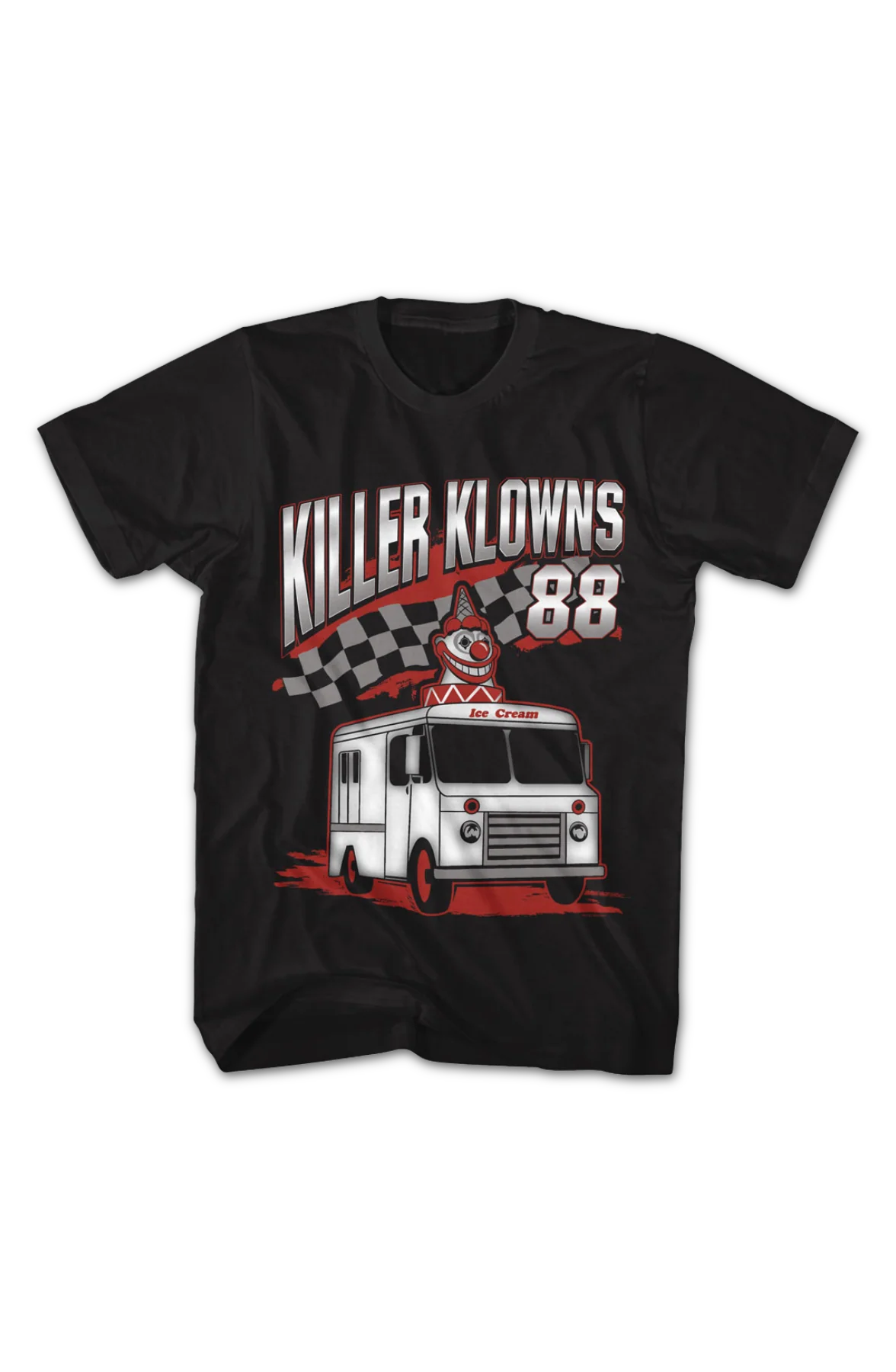 Ice Cream Truck Racing Killer Klowns From Outer Space T-Shirt - Image 2