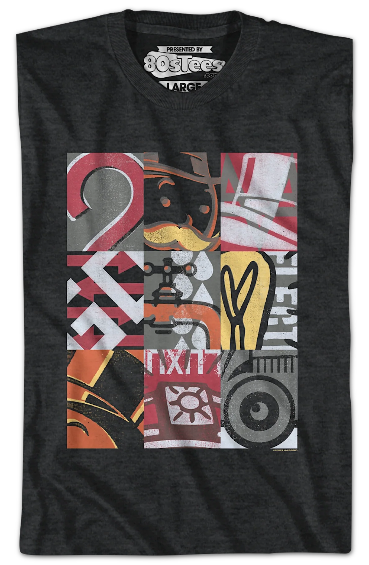 Iconic Boxes Monopoly T-Shirt - Image 2