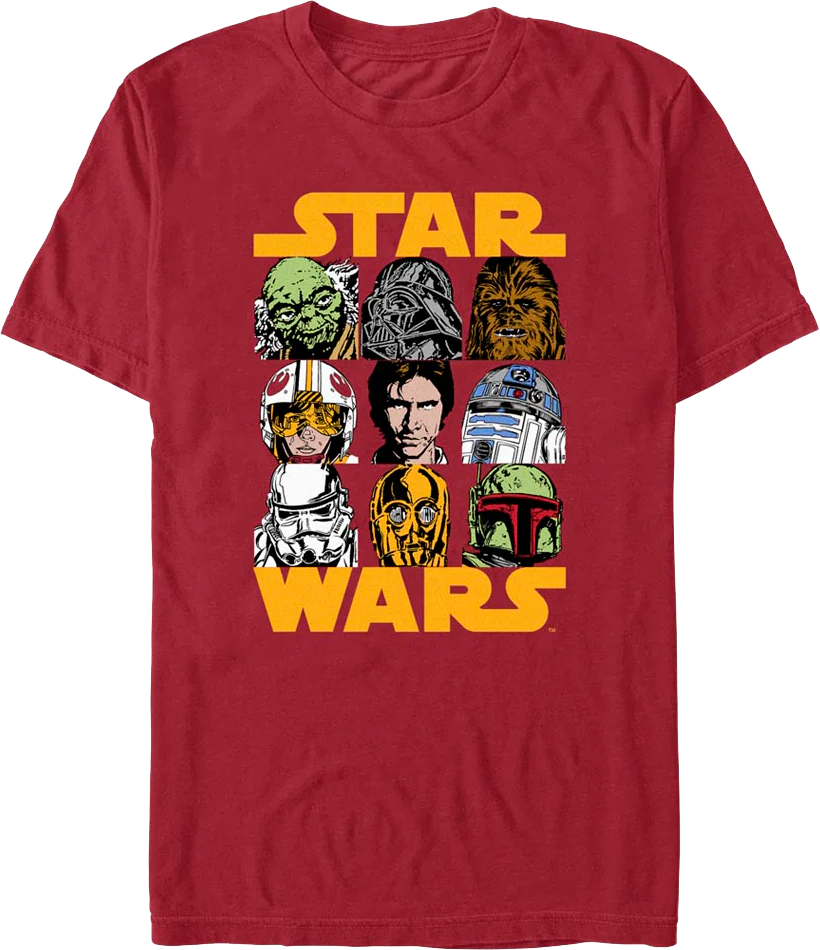 Iconic Characters Star Wars T-Shirt