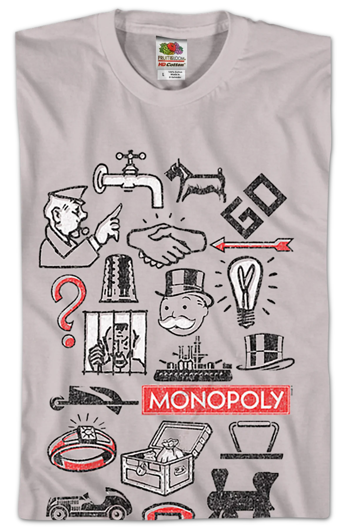 Icons Monopoly T-Shirt - Image 2
