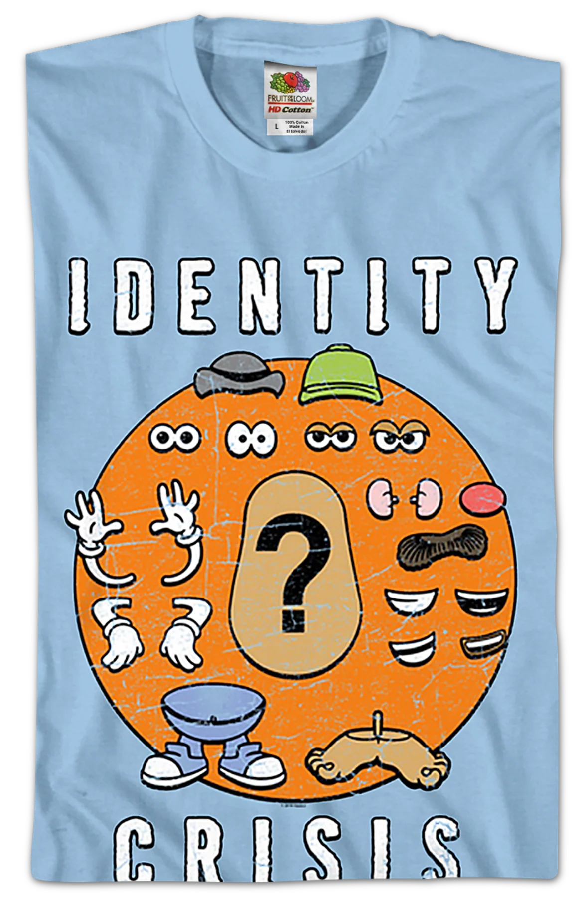 Identity Crisis Mr. Potato Head T-Shirt - Image 2