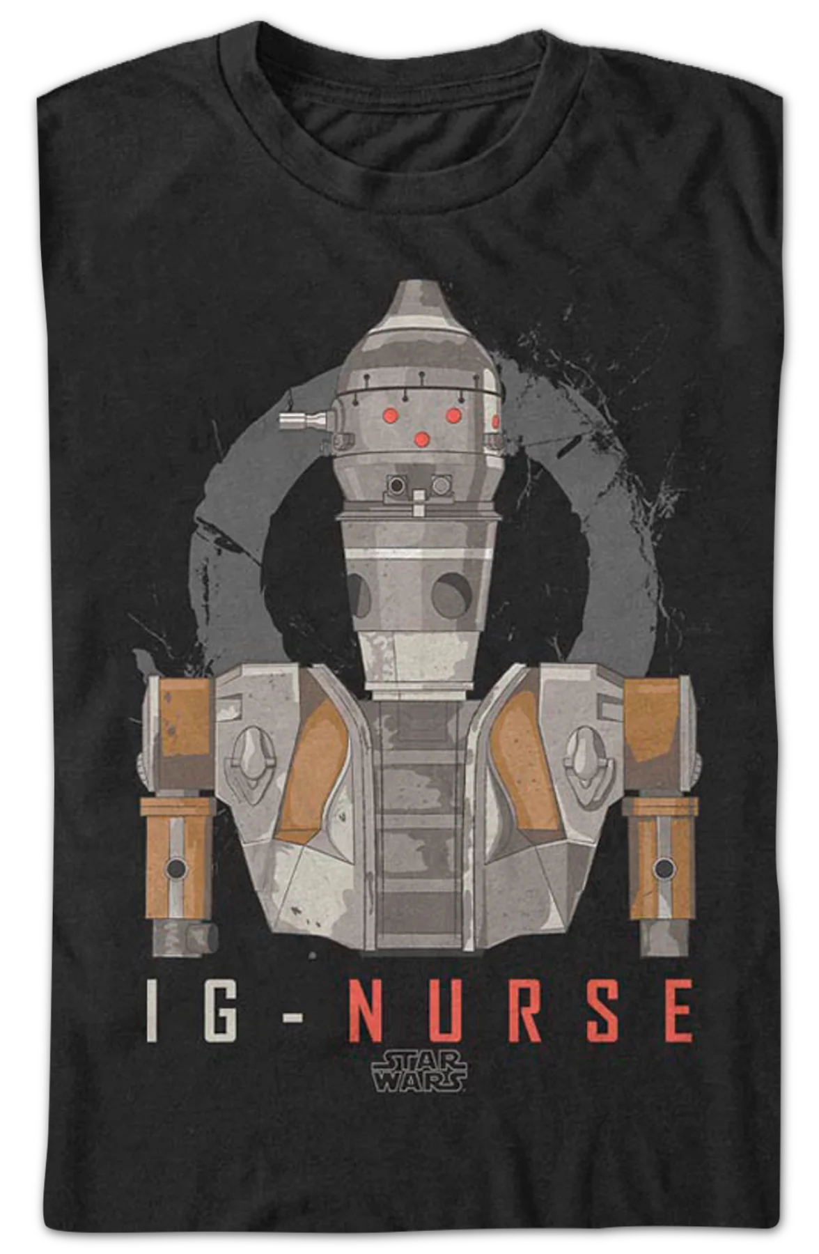 IG-Nurse The Mandalorian Star Wars T-Shirt - Image 2