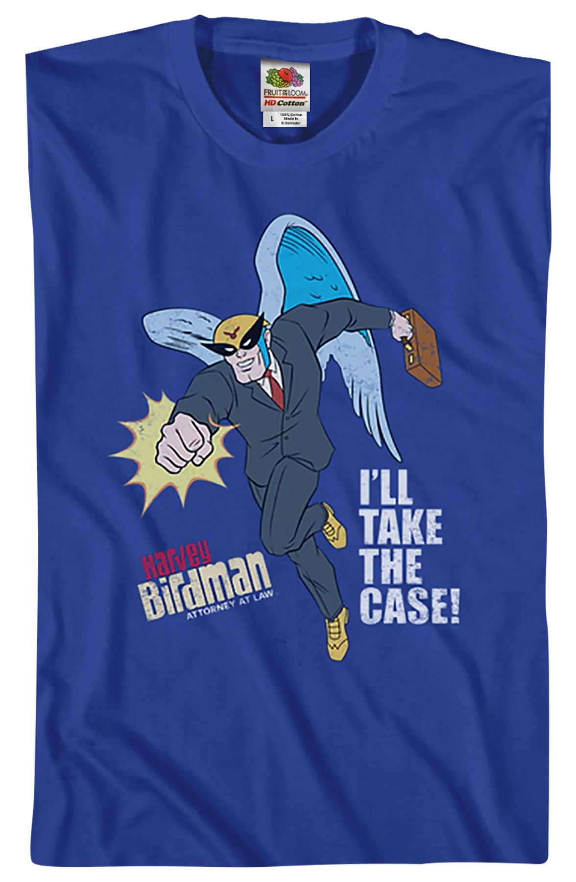 I'll Take The Case Harvey Birdman T-Shirt - Image 2