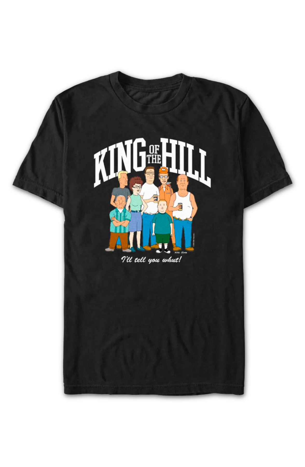 I'll Tell You Whut Group Photo King of the Hill T-Shirt - Image 2