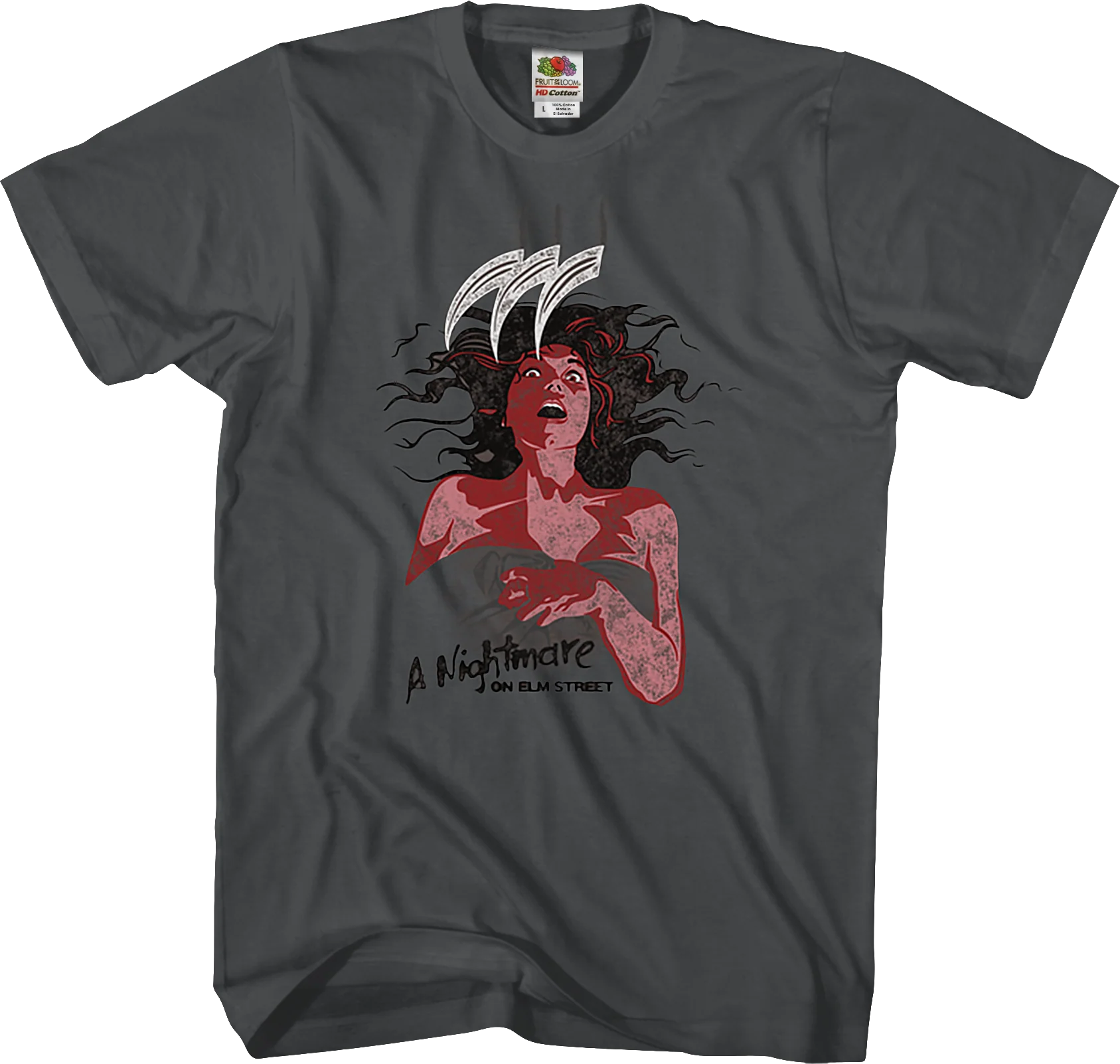 Illustrated Poster Nightmare On Elm Street T-Shirt