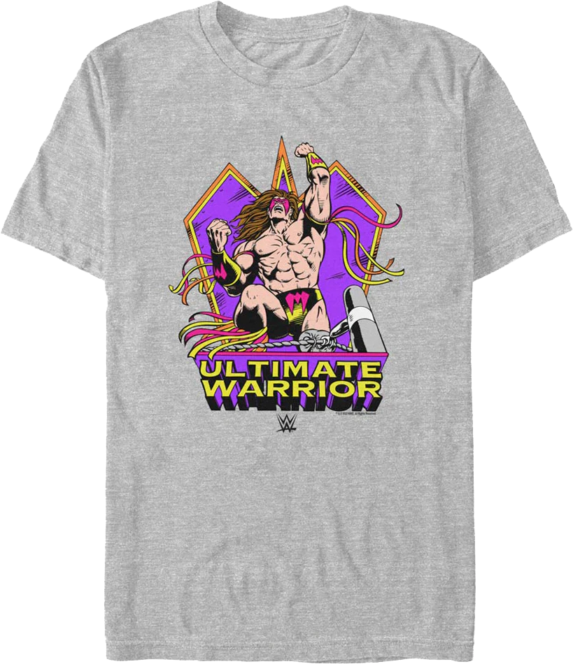 Illustrated Ultimate Warrior T-Shirt