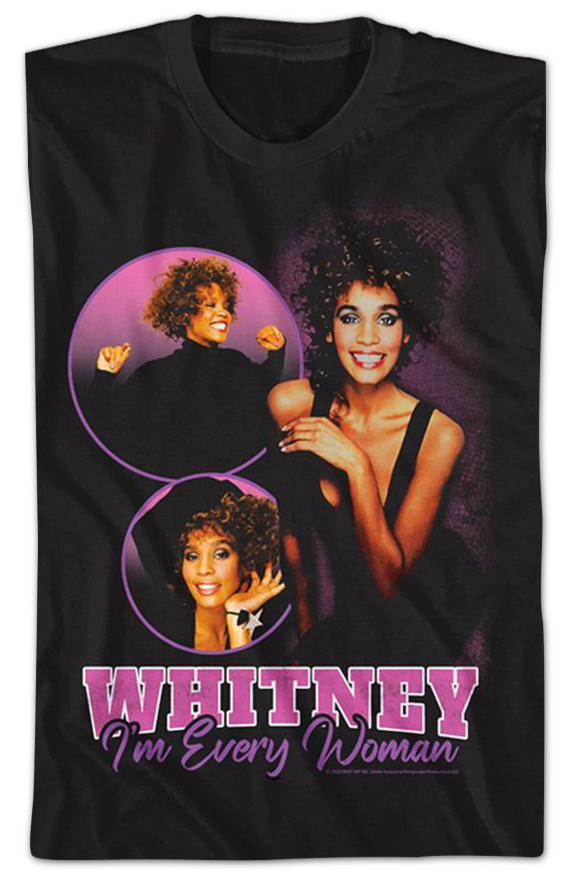 I'm Every Woman Whitney Houston T-Shirt - Image 2