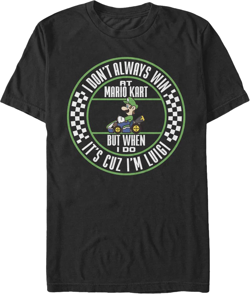 I'm Luigi Mario Kart T-Shirt