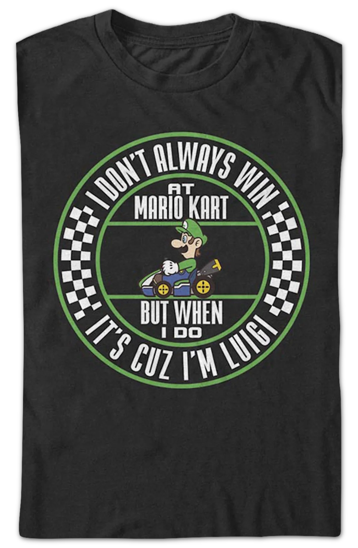 I'm Luigi Mario Kart T-Shirt - Image 2