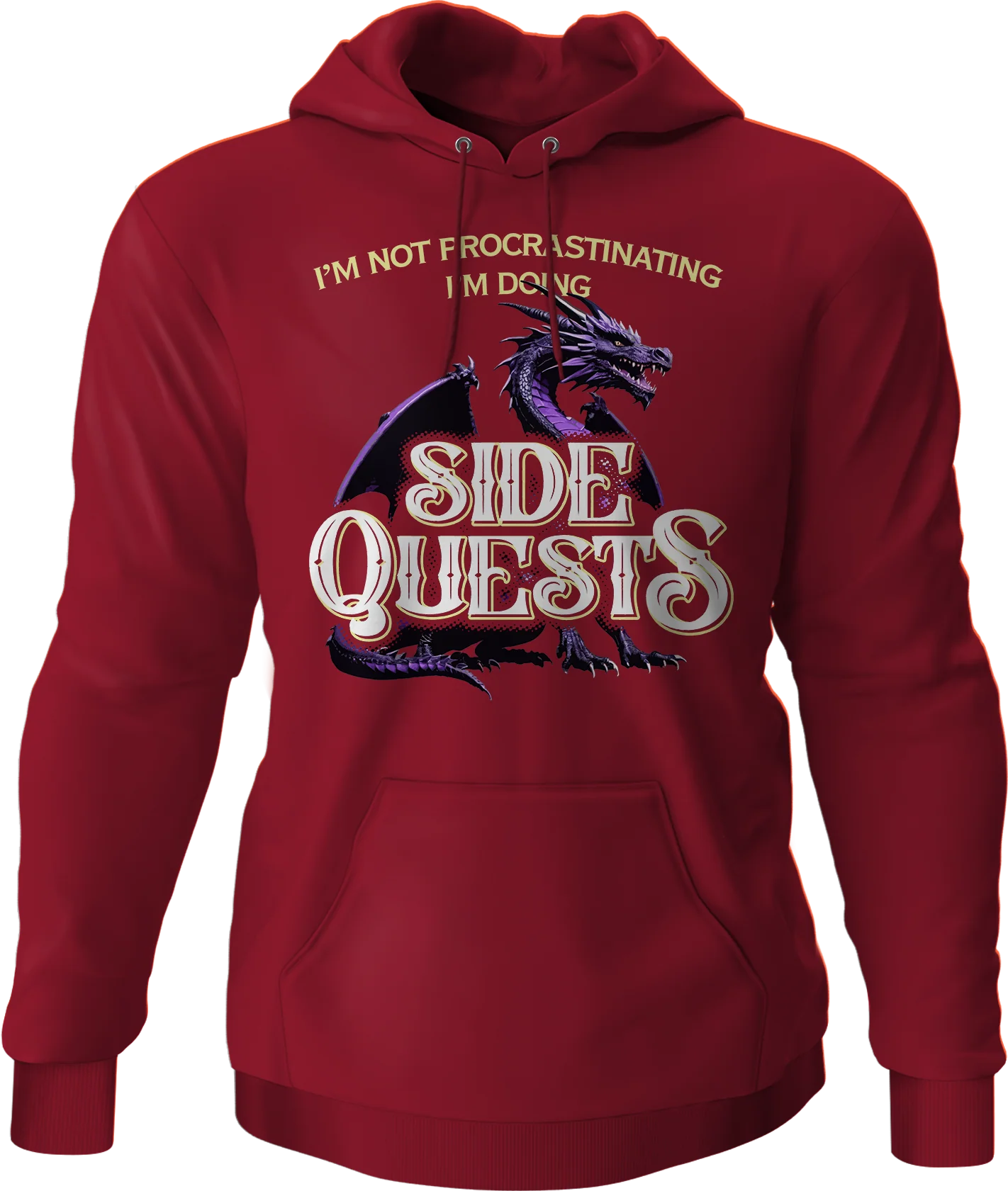 I'm Not Procrastinating I'm Doing Side Quests Hoodie - Image 3