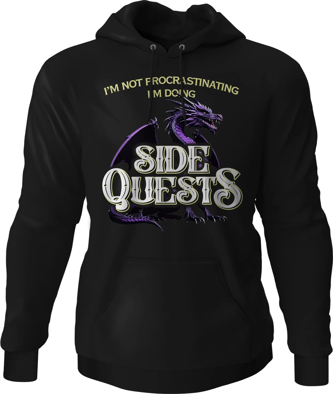 I'm Not Procrastinating I'm Doing Side Quests Hoodie - Image 6