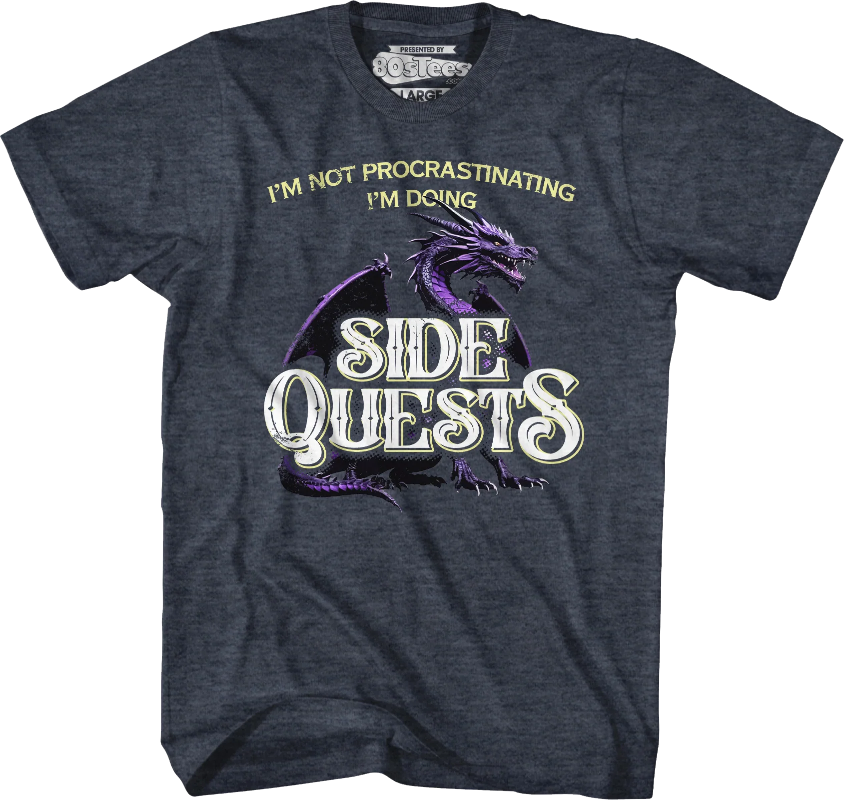 I'm Not Procrastinating I'm Doing Side Quests T-Shirt - Image 3