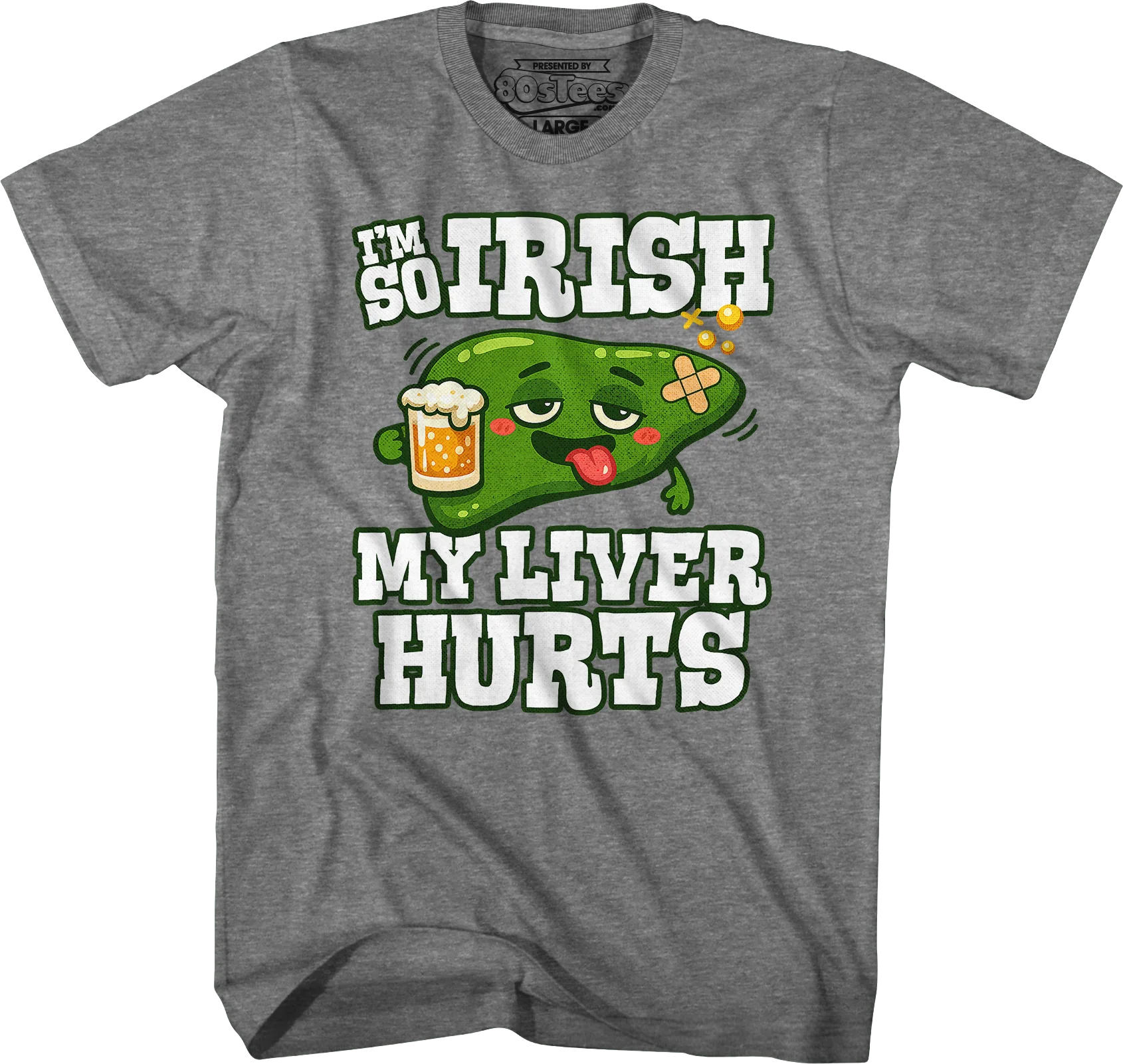 I'm So Irish My Liver Hurts T-Shirt - Image 5