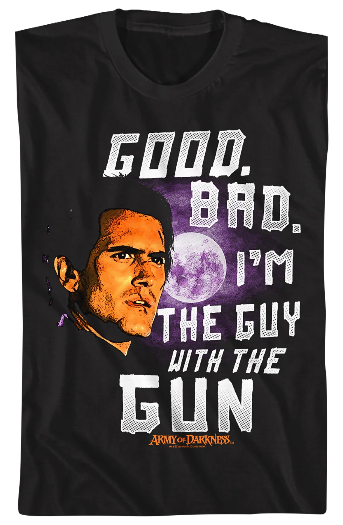 I'm The Guy With The Gun Army Of Darkness T-Shirt - Image 2