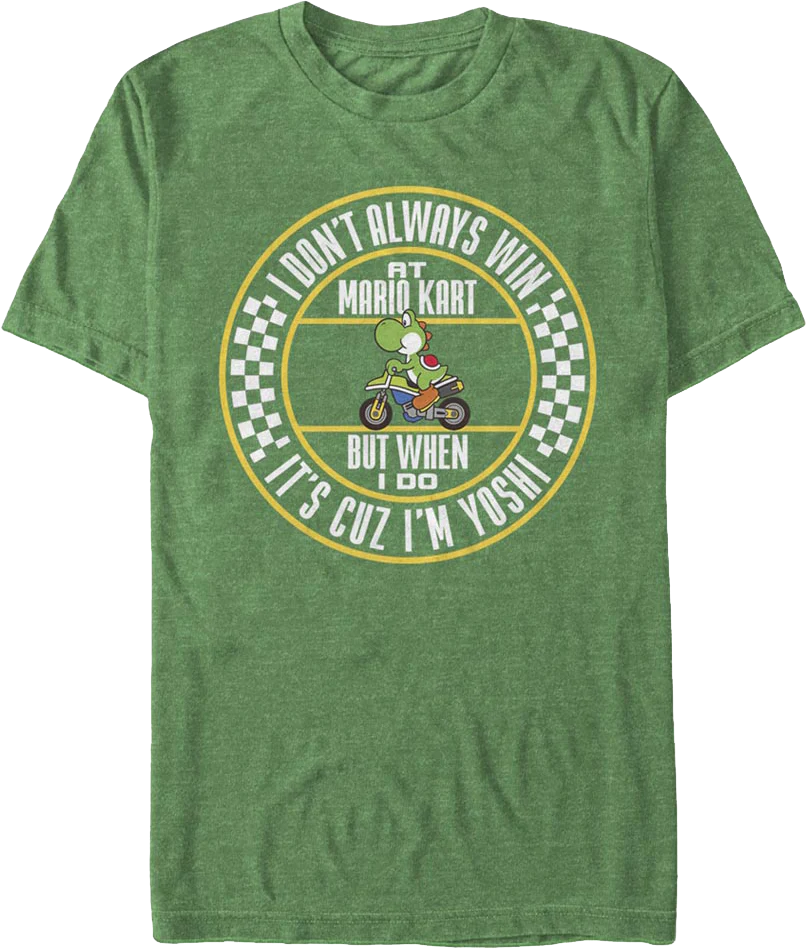 I'm Yoshi Mario Kart T-Shirt