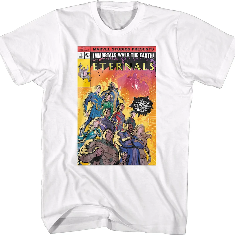Immortals Walk The Earth Eternals Marvel Comics T-Shirt