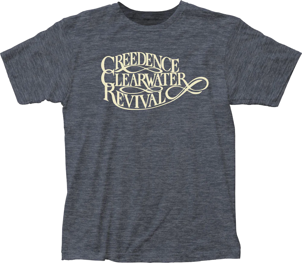 Impact Band Logo Creedence Clearwater Revival T-Shirt