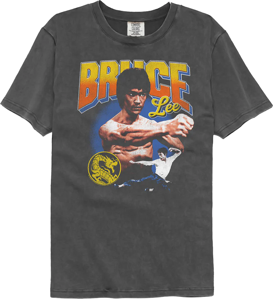 Impact Collage Bruce Lee Comfort Colors Brand T-Shirt
