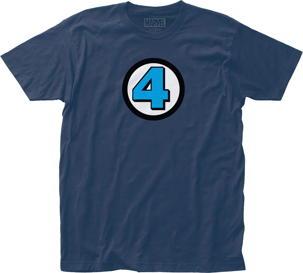 Impact Fantastic Four Logo Marvel Comics T-Shirt
