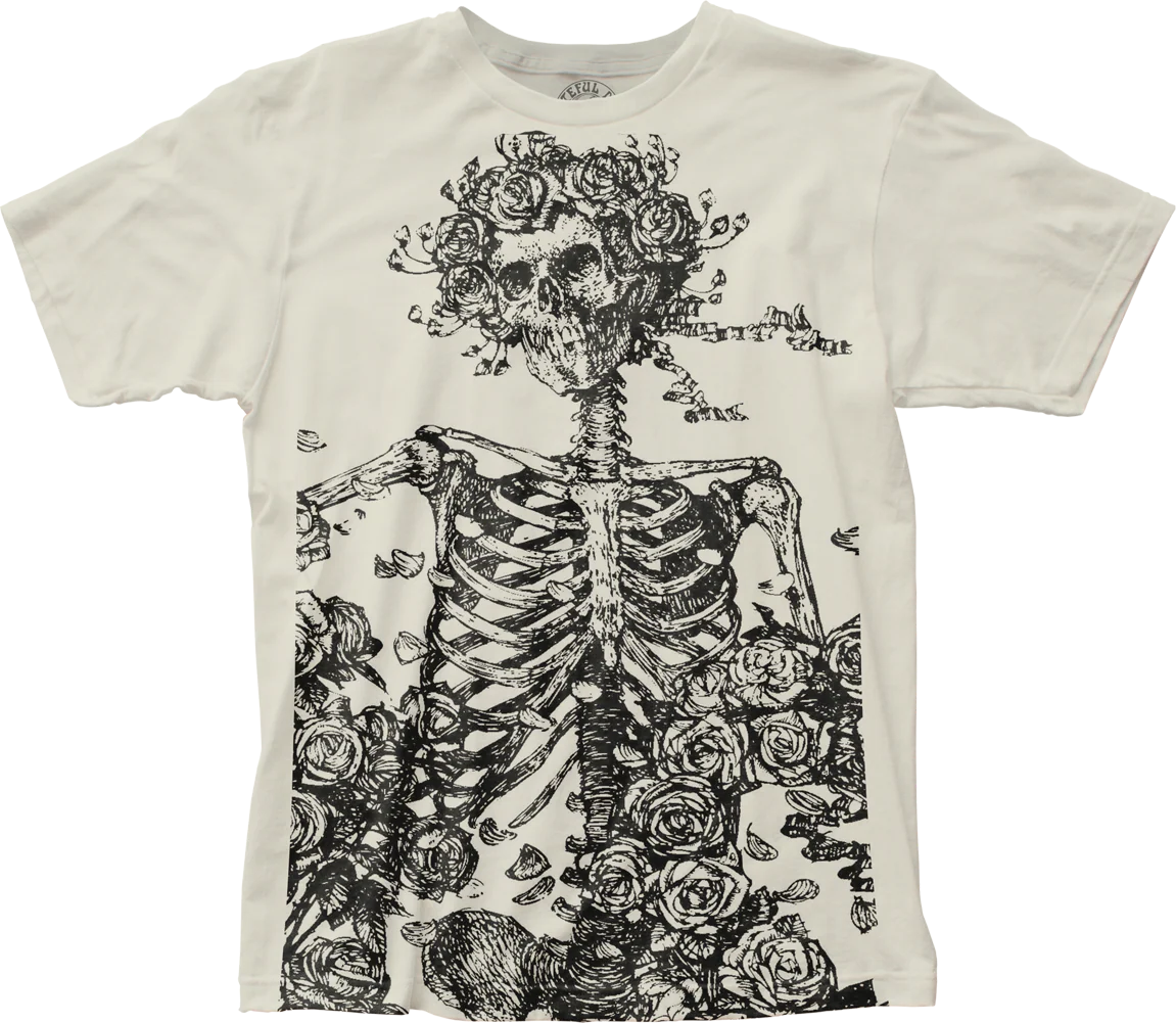 Impact Flower Skeleton Grateful Dead T-Shirt