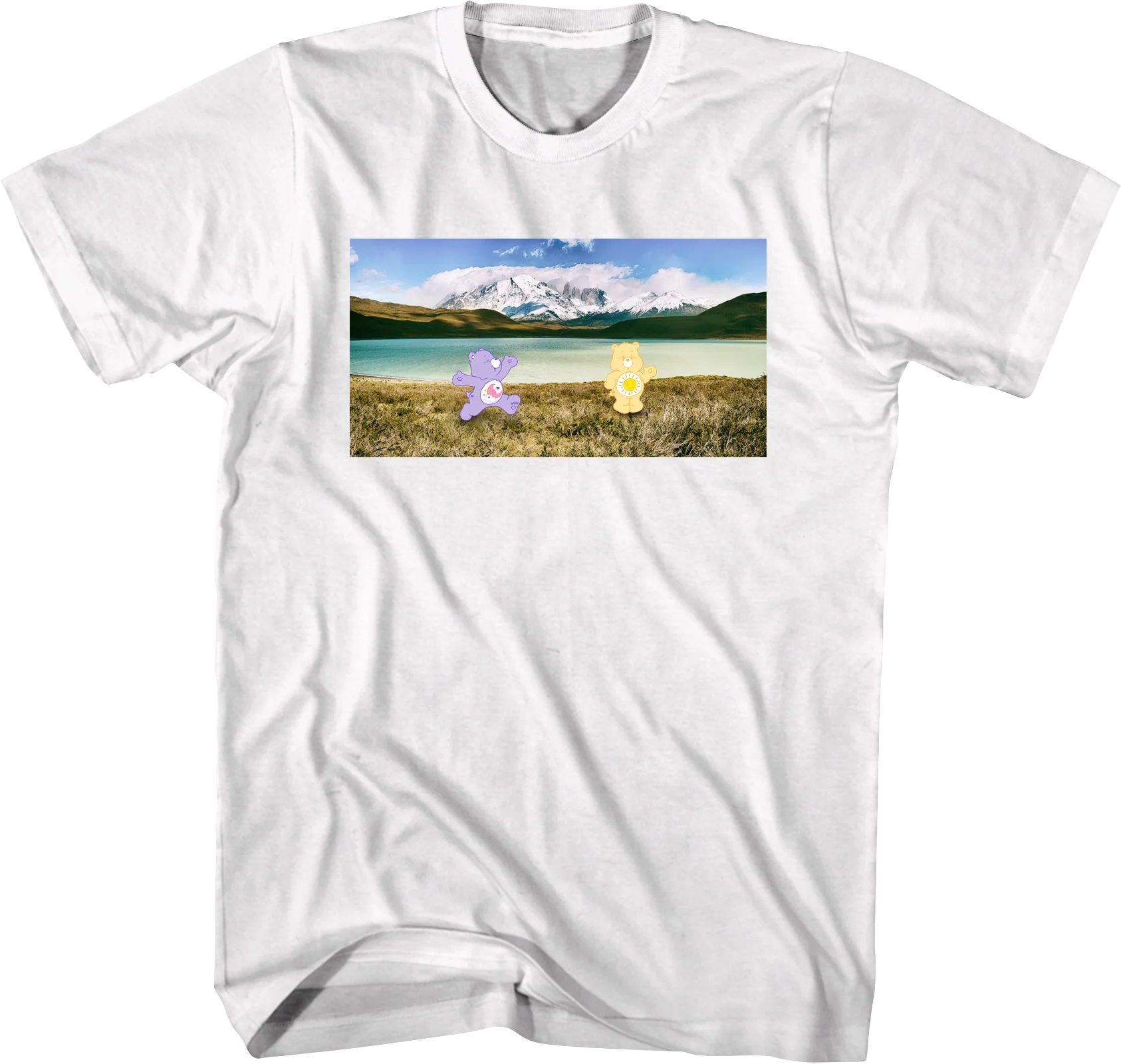 In A Field Care Bears T-Shirt