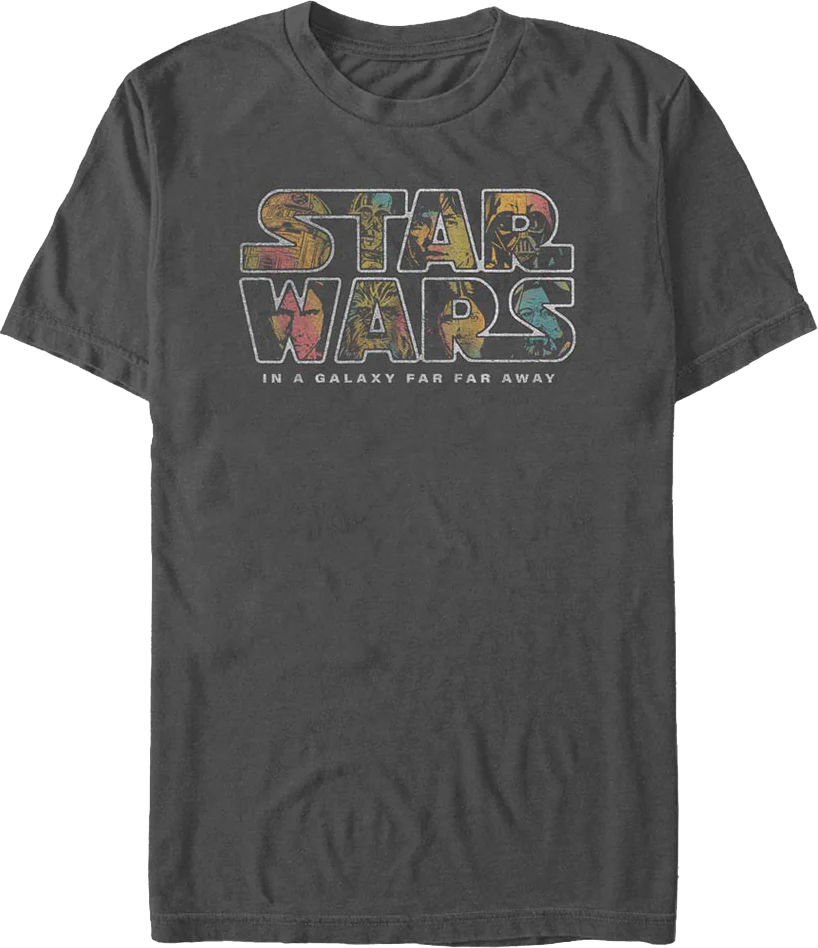In A Galaxy Far Far Away Star Wars T-Shirt