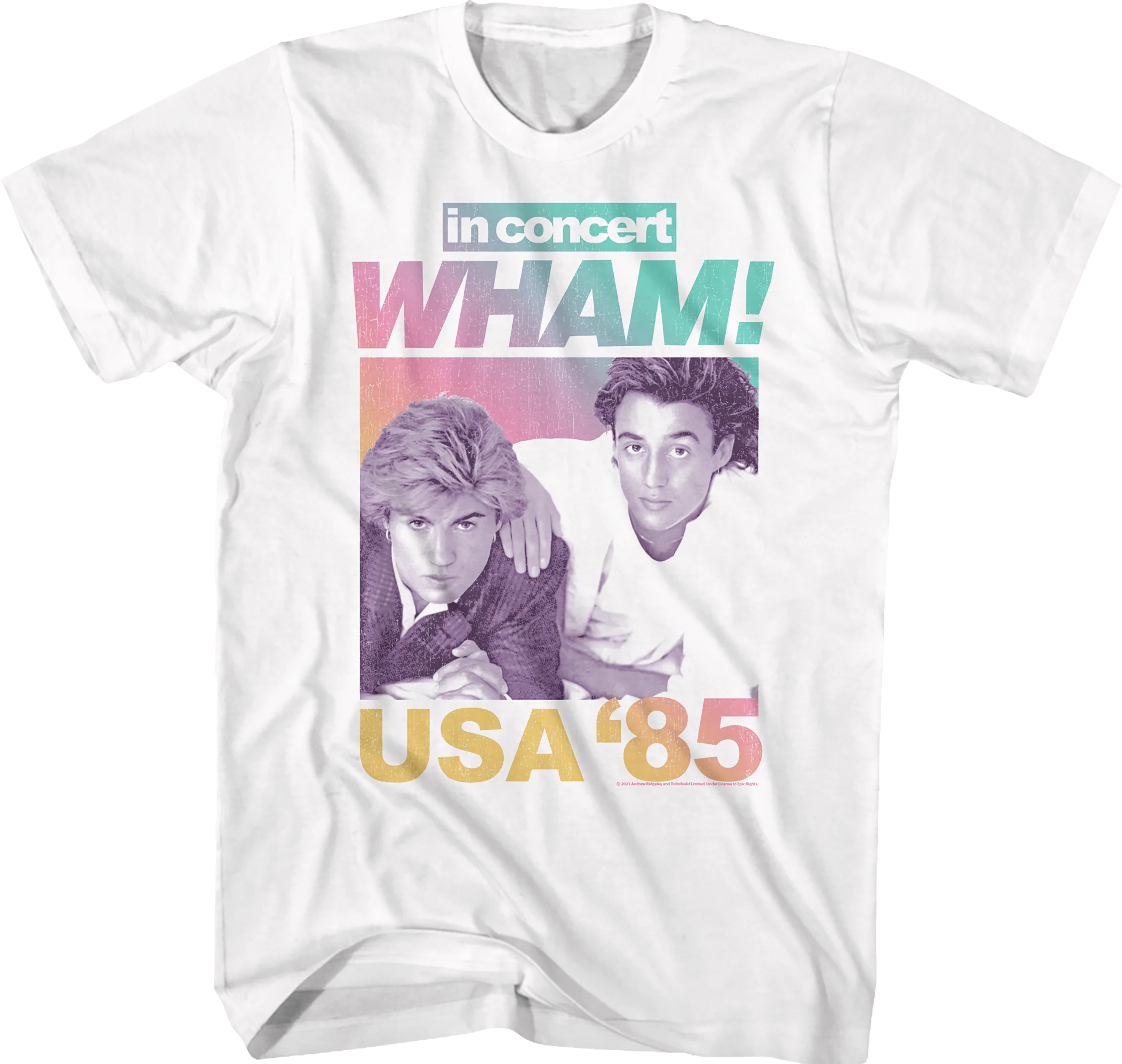 In Concert USA '85 Wham T-Shirt
