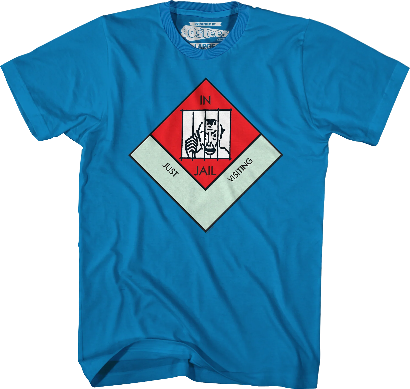 In Jail/Just Visiting Monopoly T-Shirt - Image 7