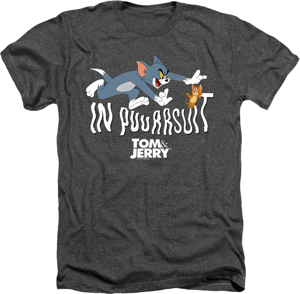 In Puurrsuit Tom And Jerry T-Shirt