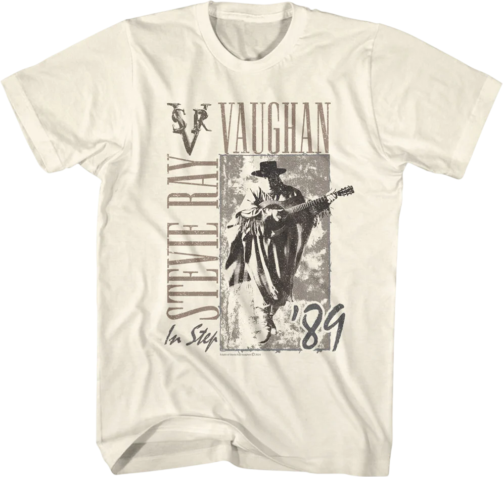 In Step '89 Stevie Ray Vaughan T-Shirt
