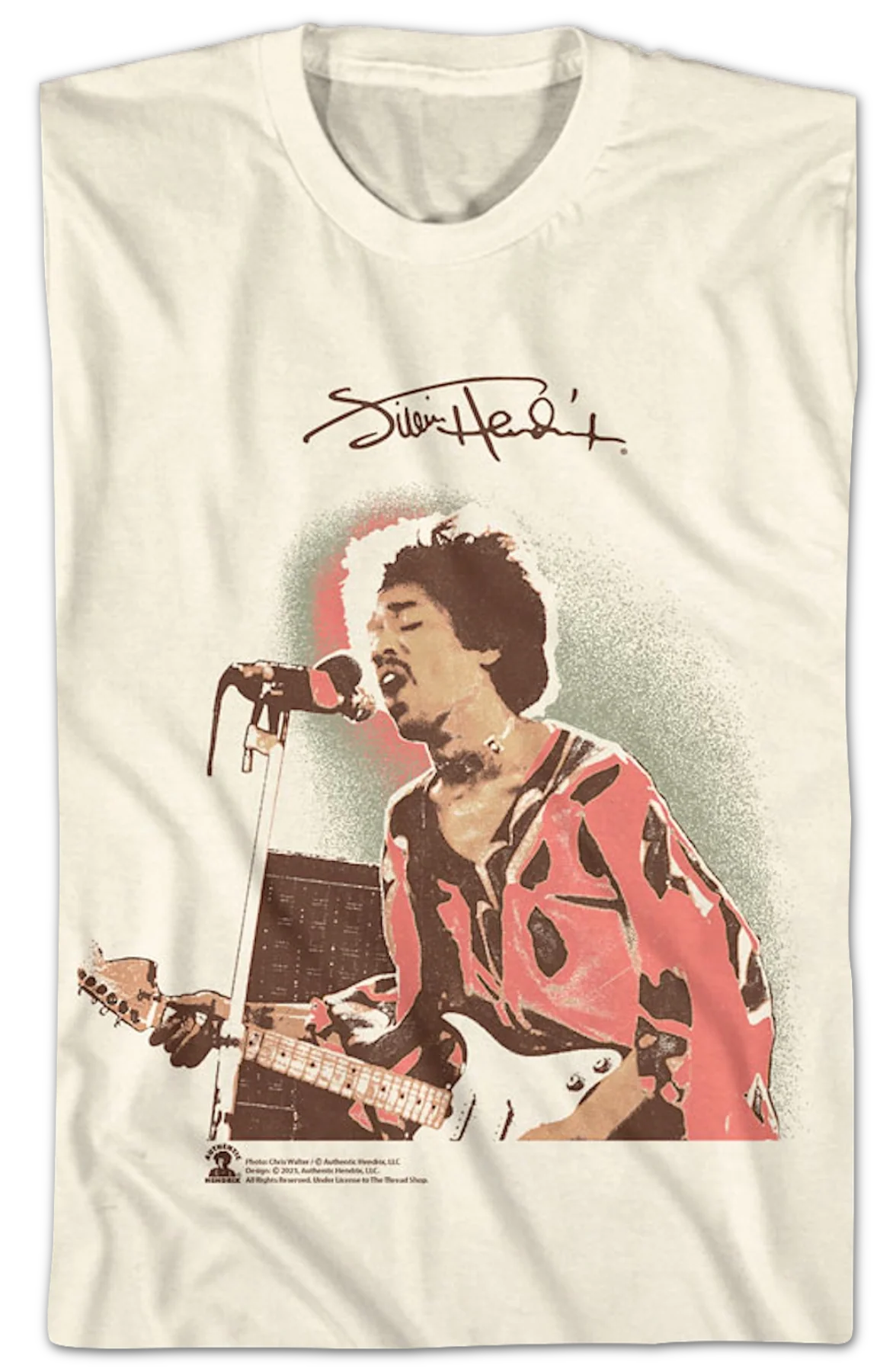 In The Spotlight Jimi Hendrix T-Shirt - Image 2
