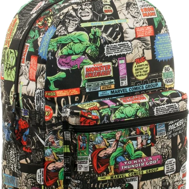 Incredible Hulk and Thor Marvel Comics Backpack