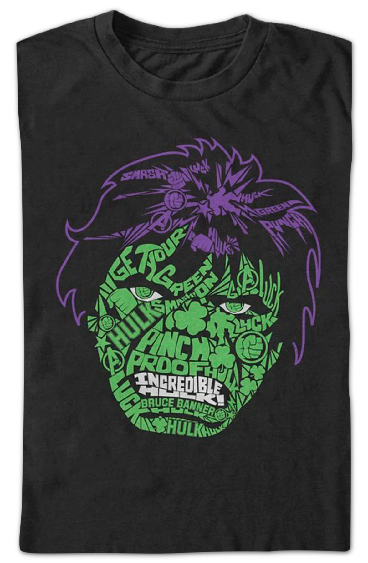 Incredible Hulk St. Patrick's Day T-Shirt - Image 2