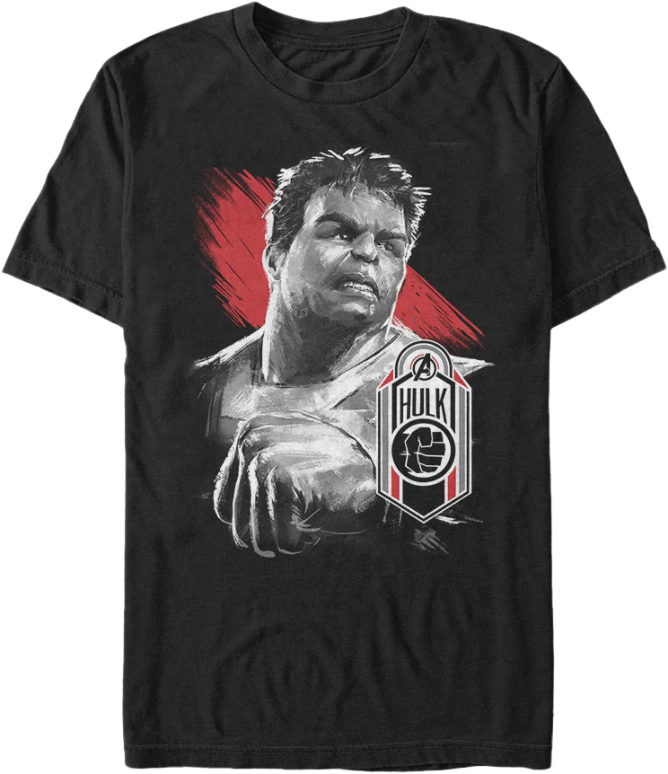 Incredible Hulk Tag Avengers Endgame T-Shirt