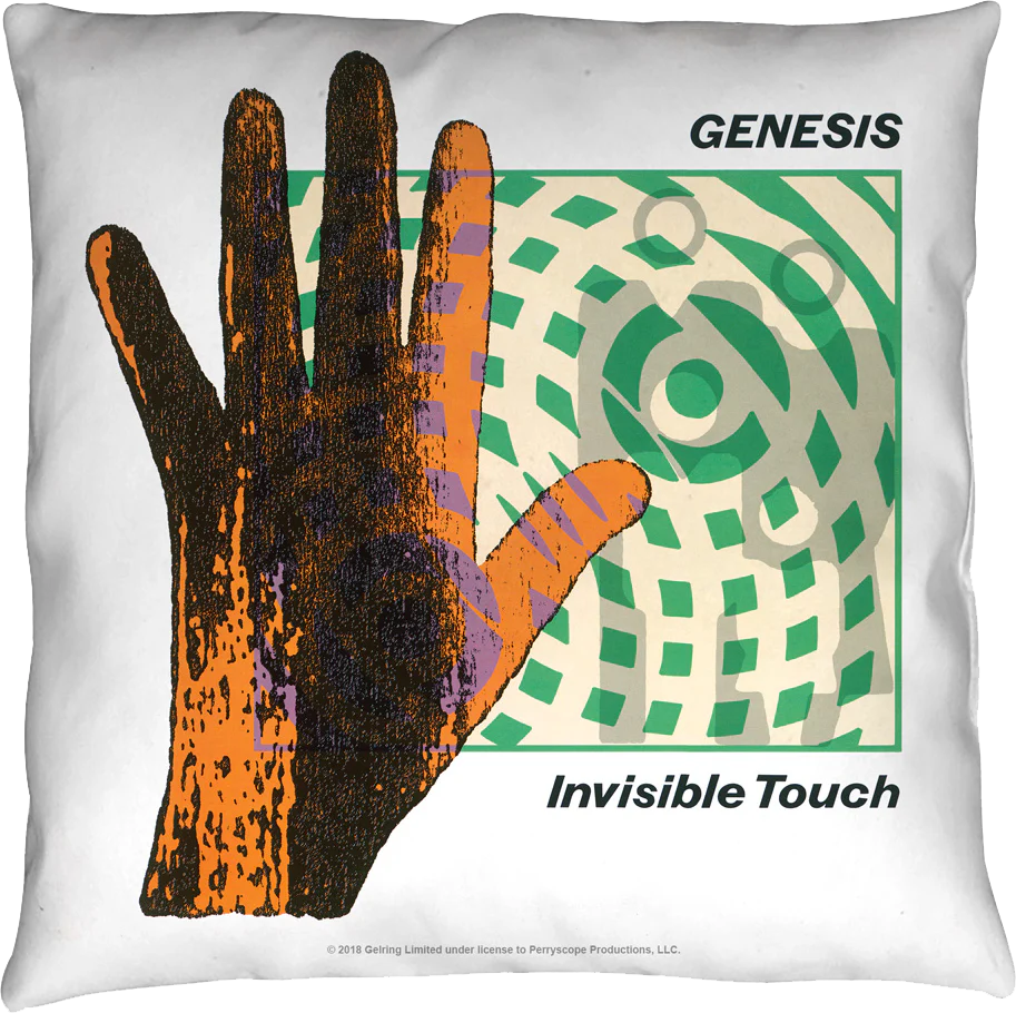 Invisible Touch Genesis Throw Pillow