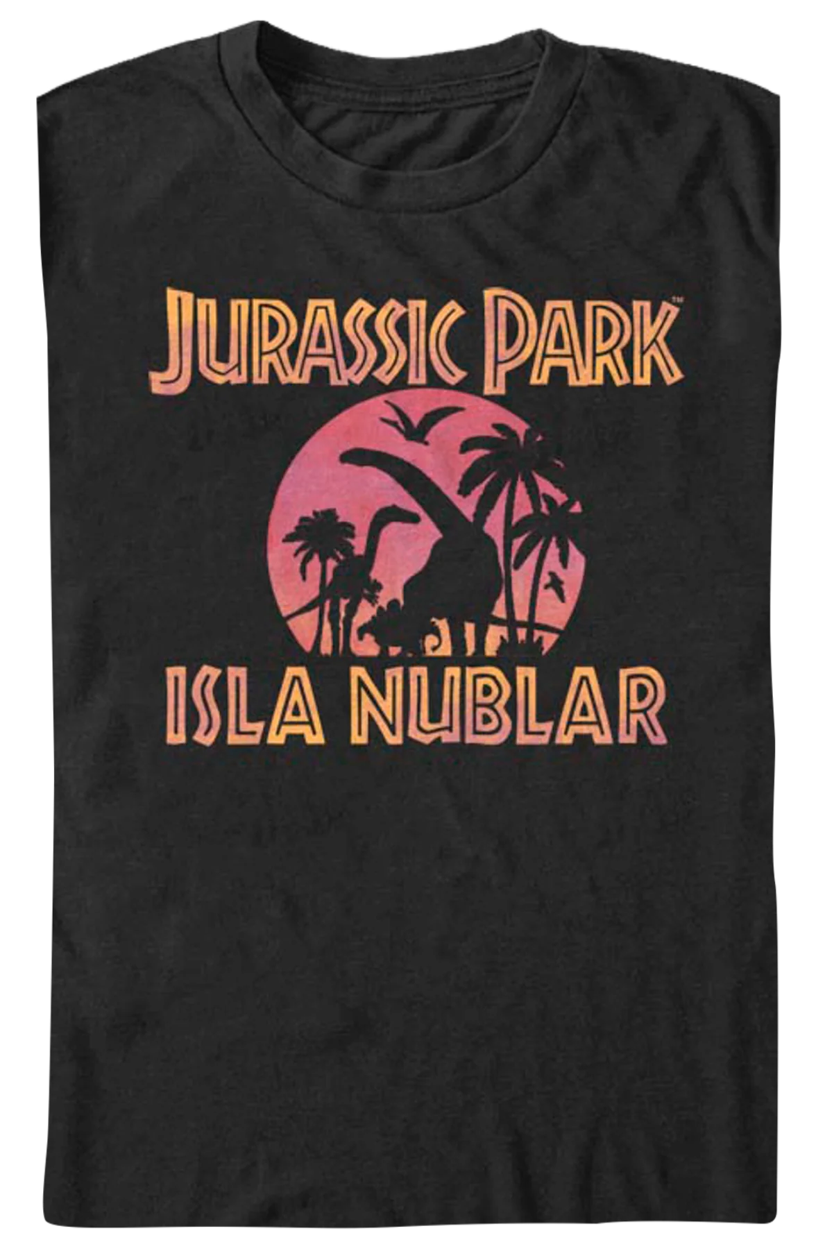 Isla Neblar Silhouettes Jurassic Park T-Shirt - Image 2