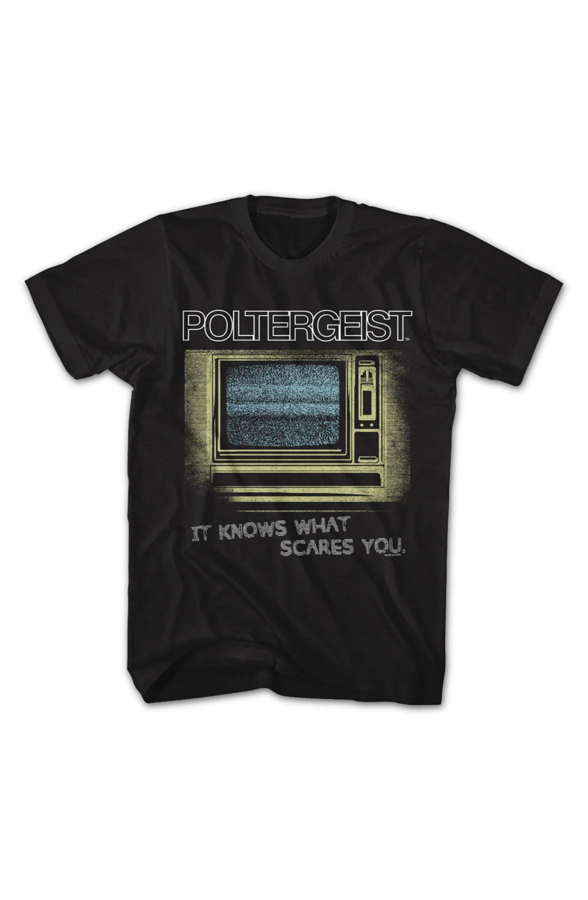 It Knows What Scares You Poltergeist T-Shirt - Image 2