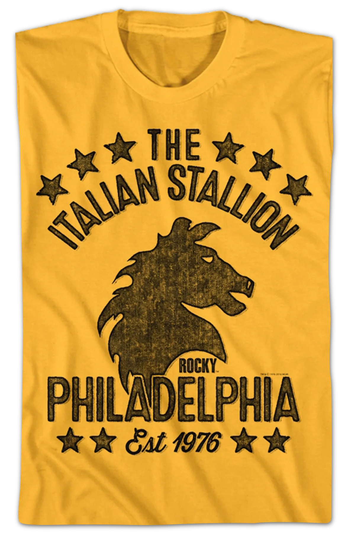Italian Stallion Est. 1976 Rocky T-Shirt - Image 2