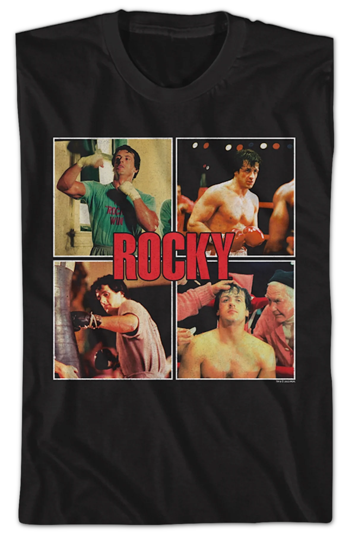 Italian Stallion Photos Rocky T-Shirt - Image 2