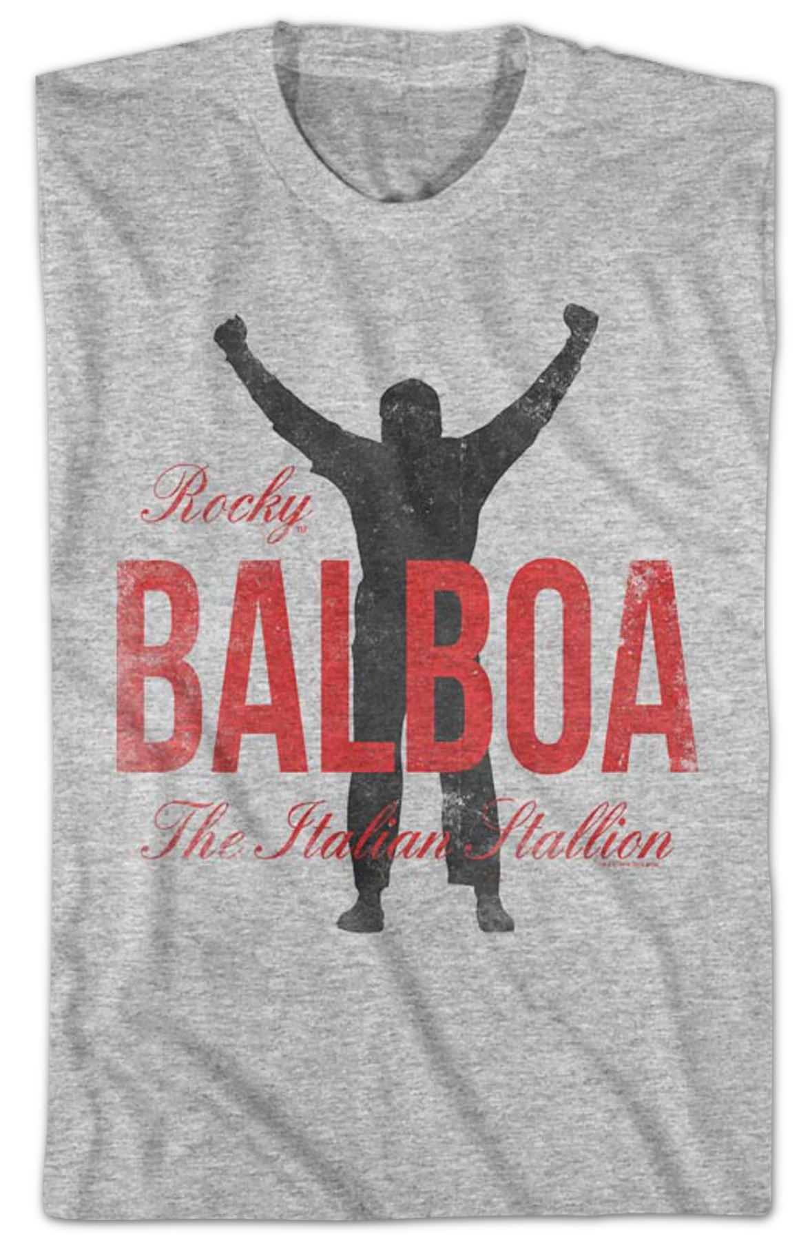 Italian Stallion Silhouette Rocky T-Shirt - Image 2