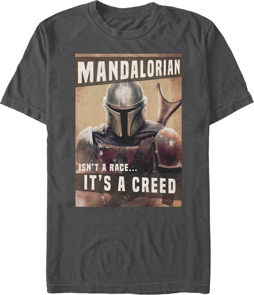 It's A Creed The Mandalorian Star Wars T-Shirt