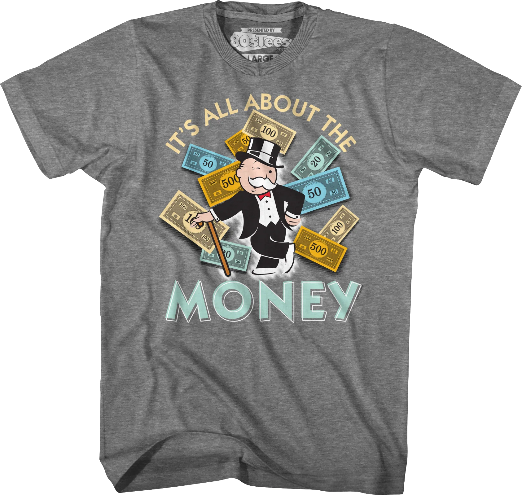 It's All About The Money Monopoly T-Shirt - Image 32