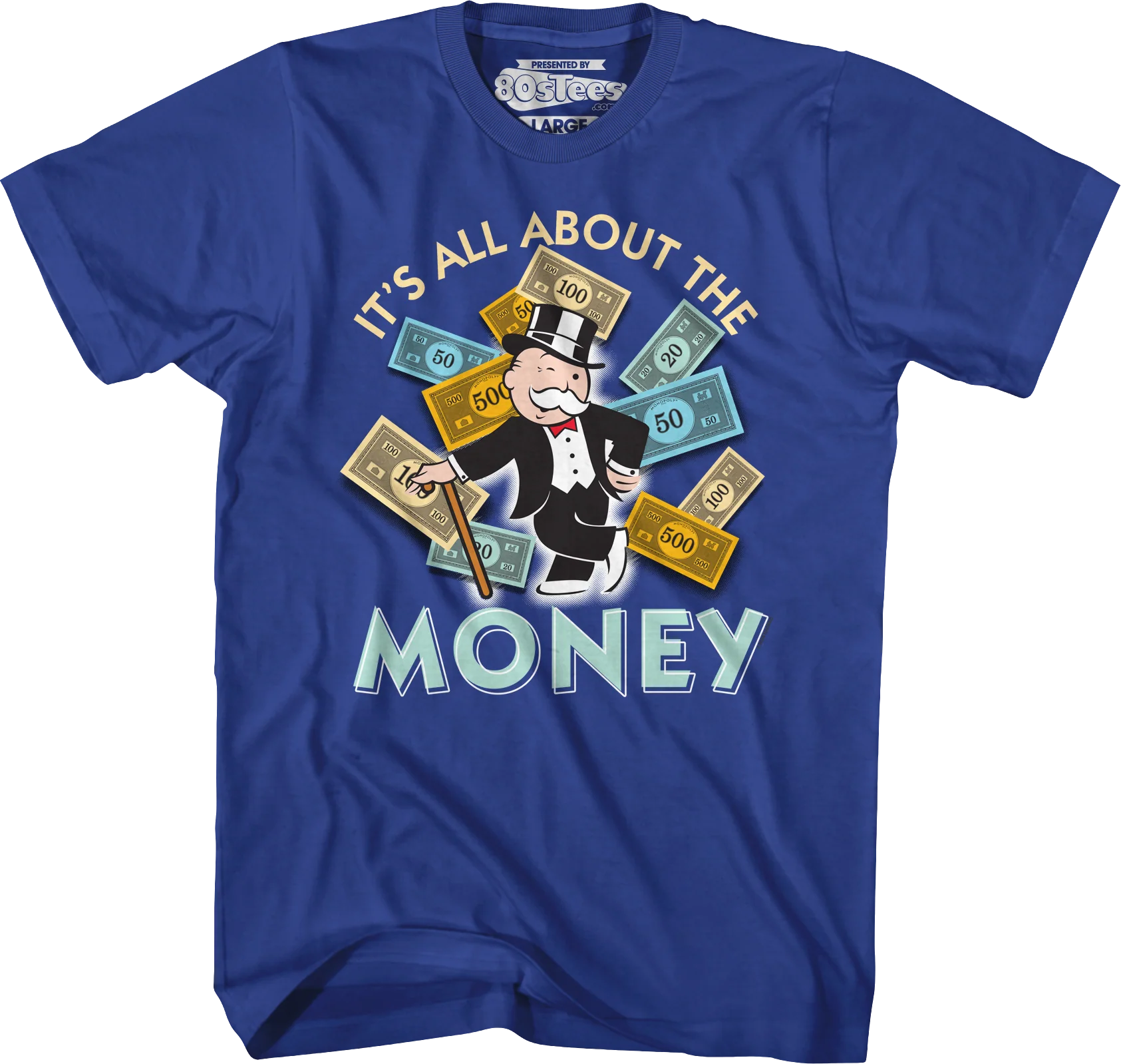 It's All About The Money Monopoly T-Shirt - Image 4