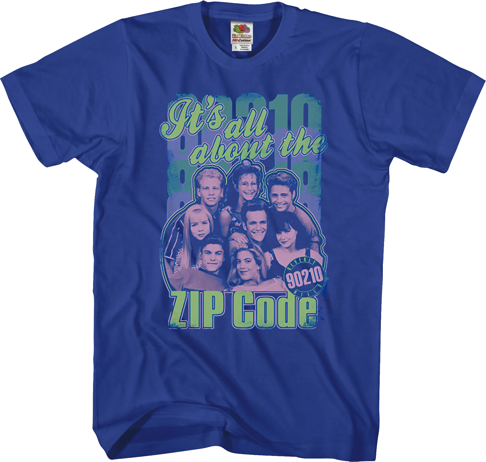 It's All About The Zip Code Beverly Hills 90210 T-Shirt