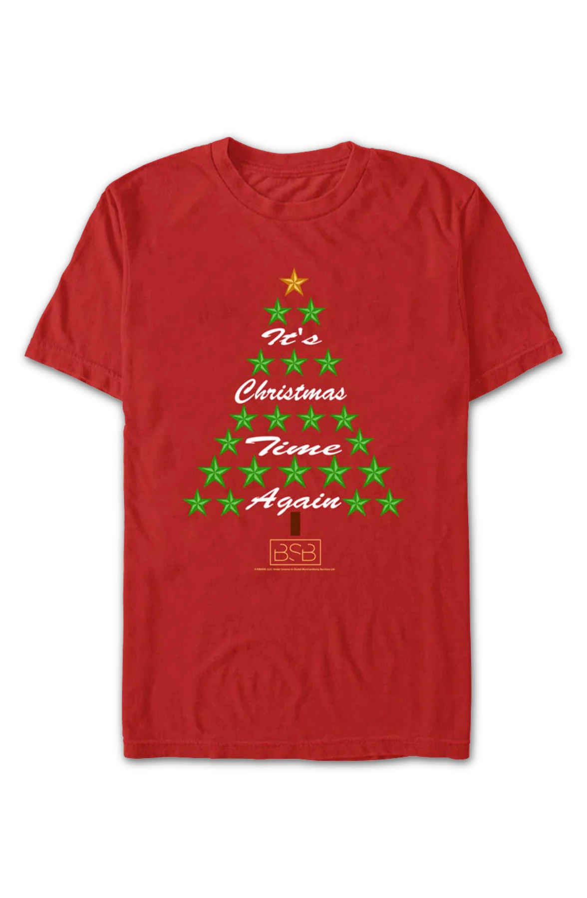 It's Christmas Time Again Backstreet Boys T-Shirt - Image 2