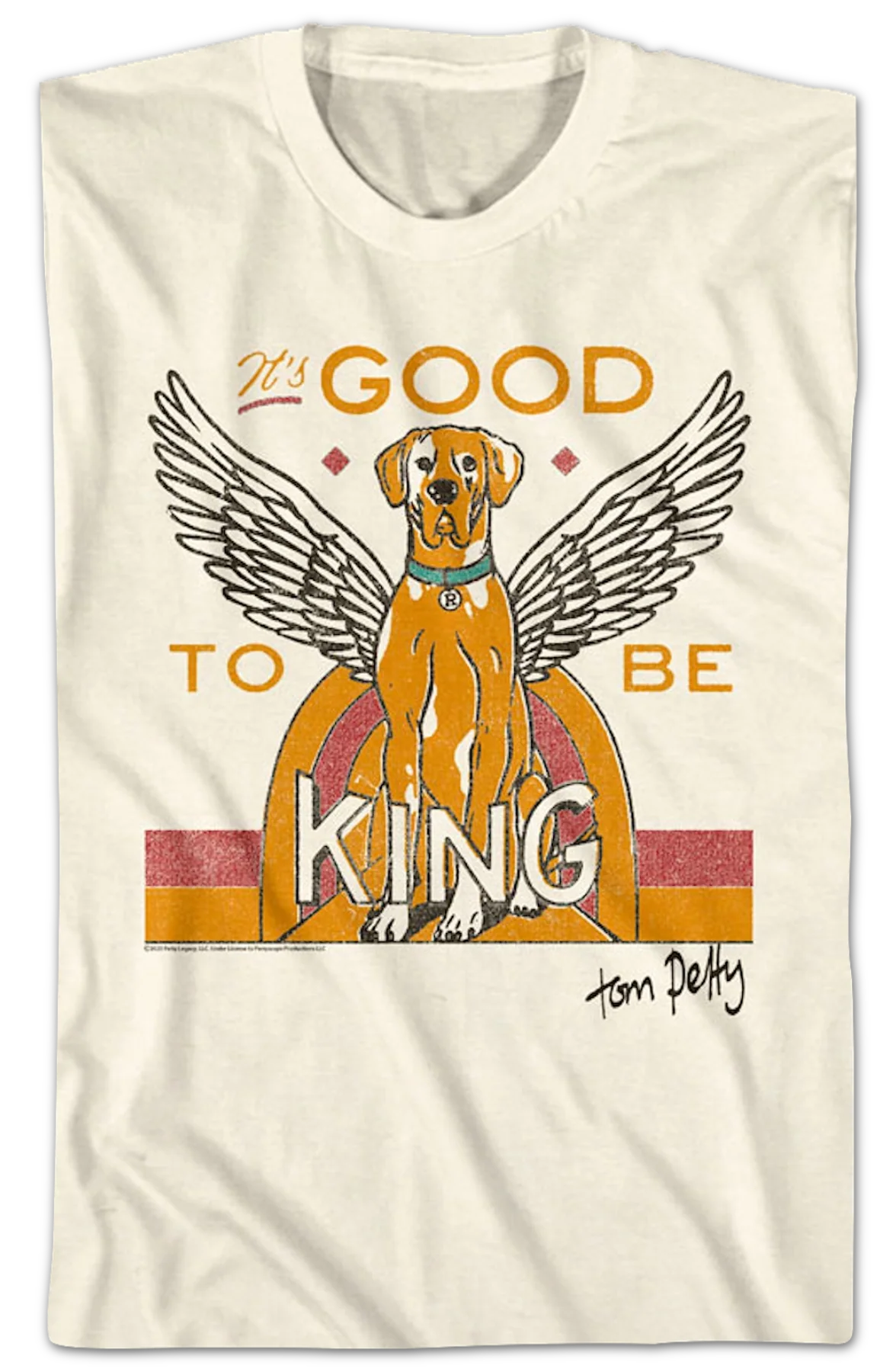 It's Good To Be King Tom Petty T-Shirt - Image 2