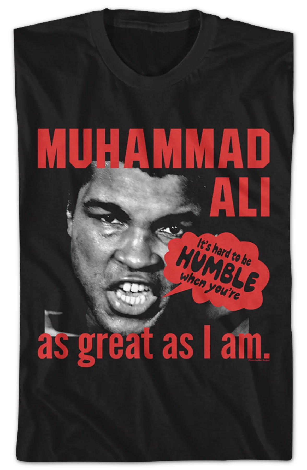 It's Hard To Be Humble Muhammad Ali T-Shirt - Image 2