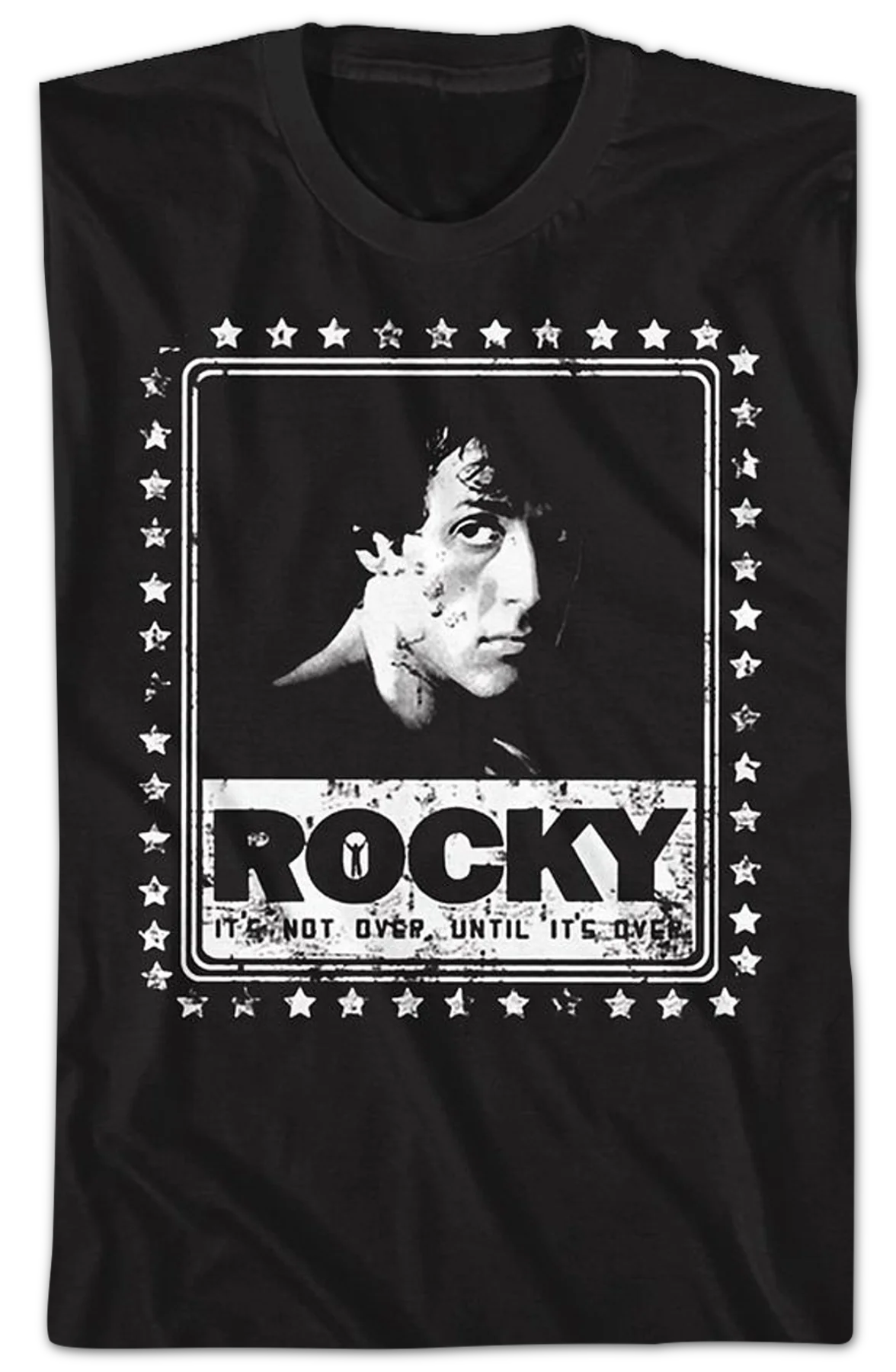 It's Not Over Until It's Over Rocky T-Shirt - Image 2